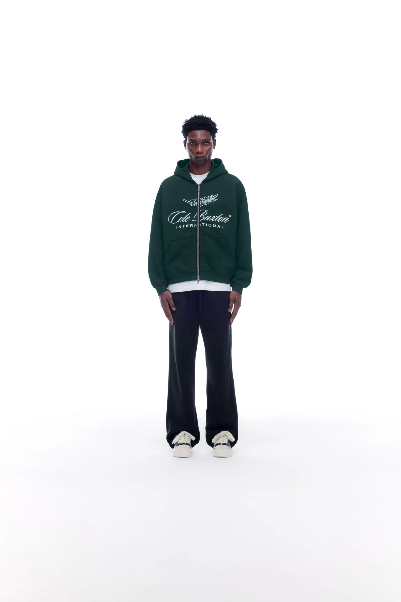 INTERNATIONAL ZIPPED HOODIE - Image 2